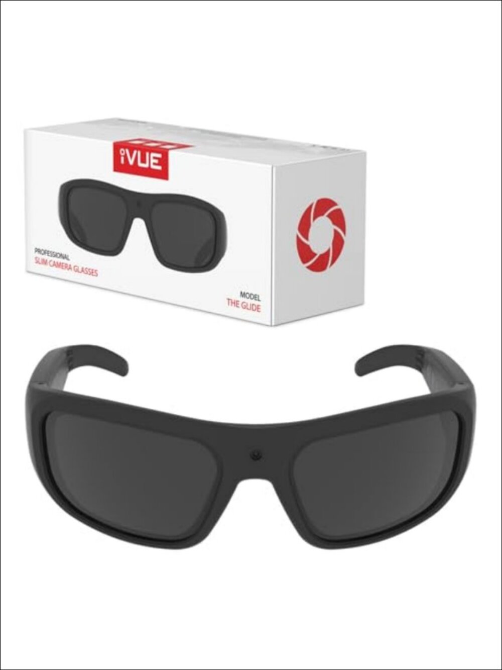 Camera Glasses 1080P HD Video Recording Sport Sunglasses DVR Eyewear 64GB Memory